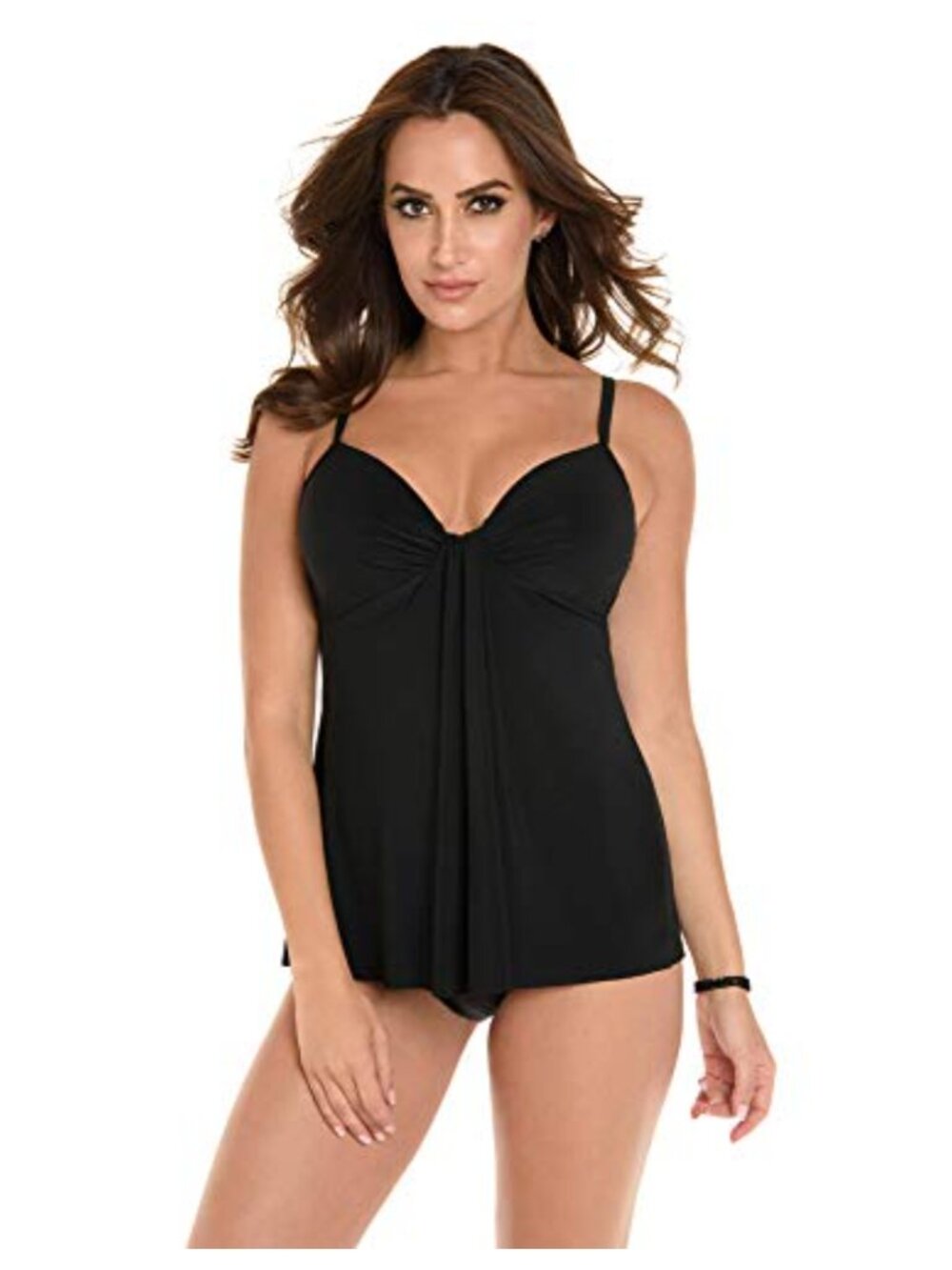 Miraclesuit So Riche Marina Tankini Top Slimming Swimwear